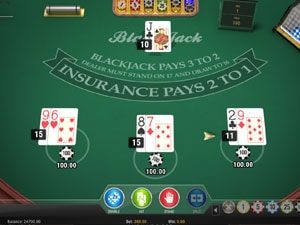 european blackjack screenshot