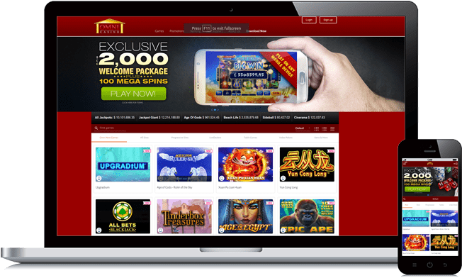 omni casino screenshot